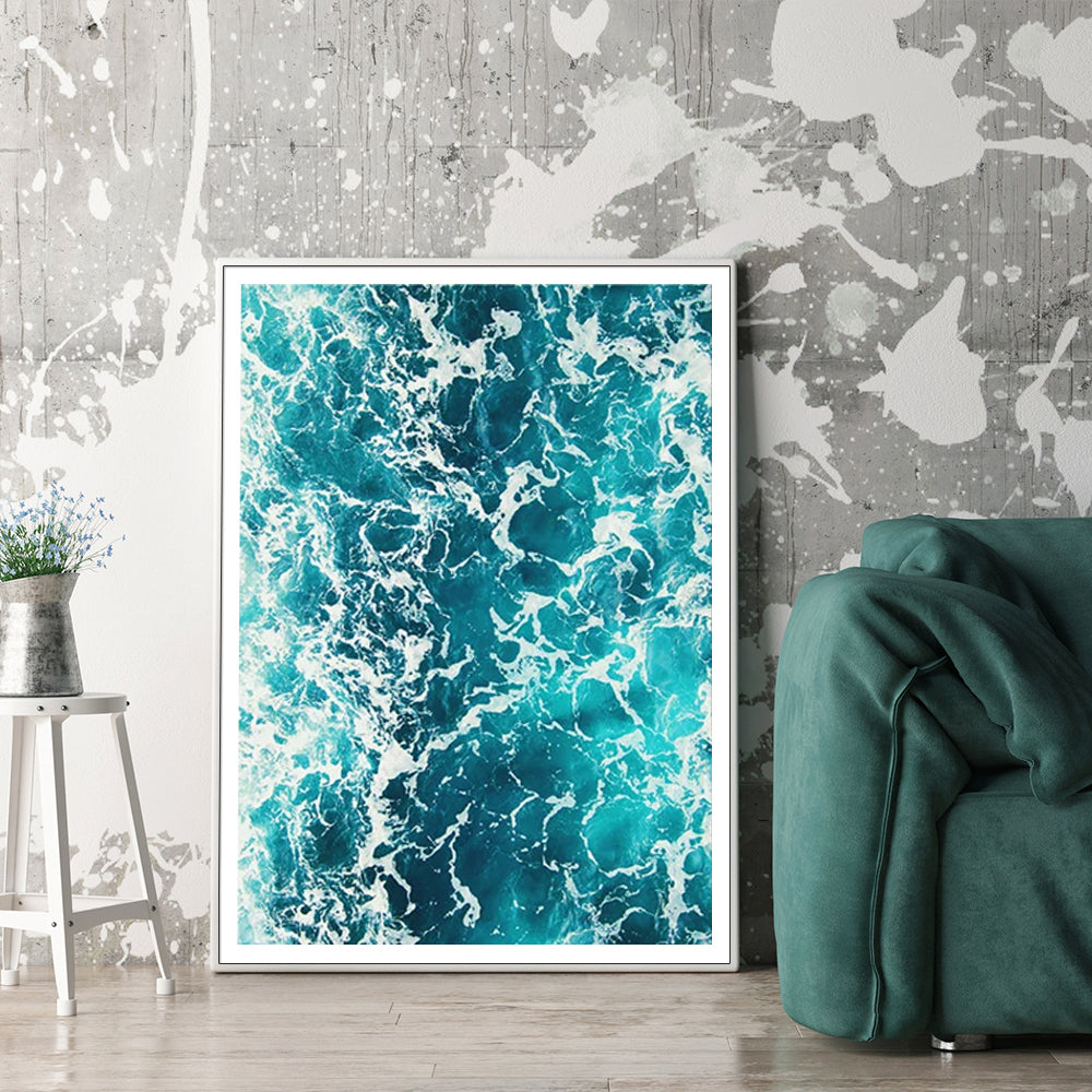 Ocean Currents – Aerial Seascape