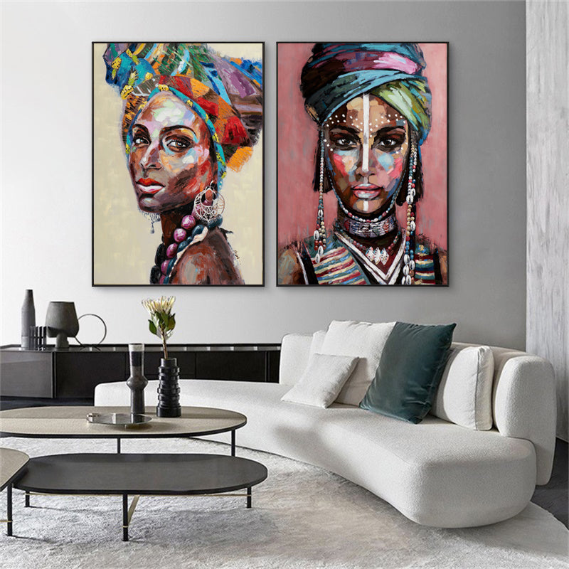 Matriarchs 2 Sets Black Frame Canvas