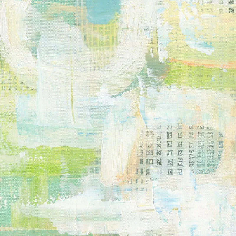 Spring Gardens – Hand-Painted Pastel Canvas Painting