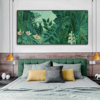 The Equatorial Jungle by Henri Rousseau – Botanical Masterpiece Reproduction