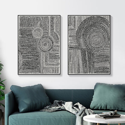 Sacred Pathways – Aboriginal-Inspired Dot Art Set 2 Piece