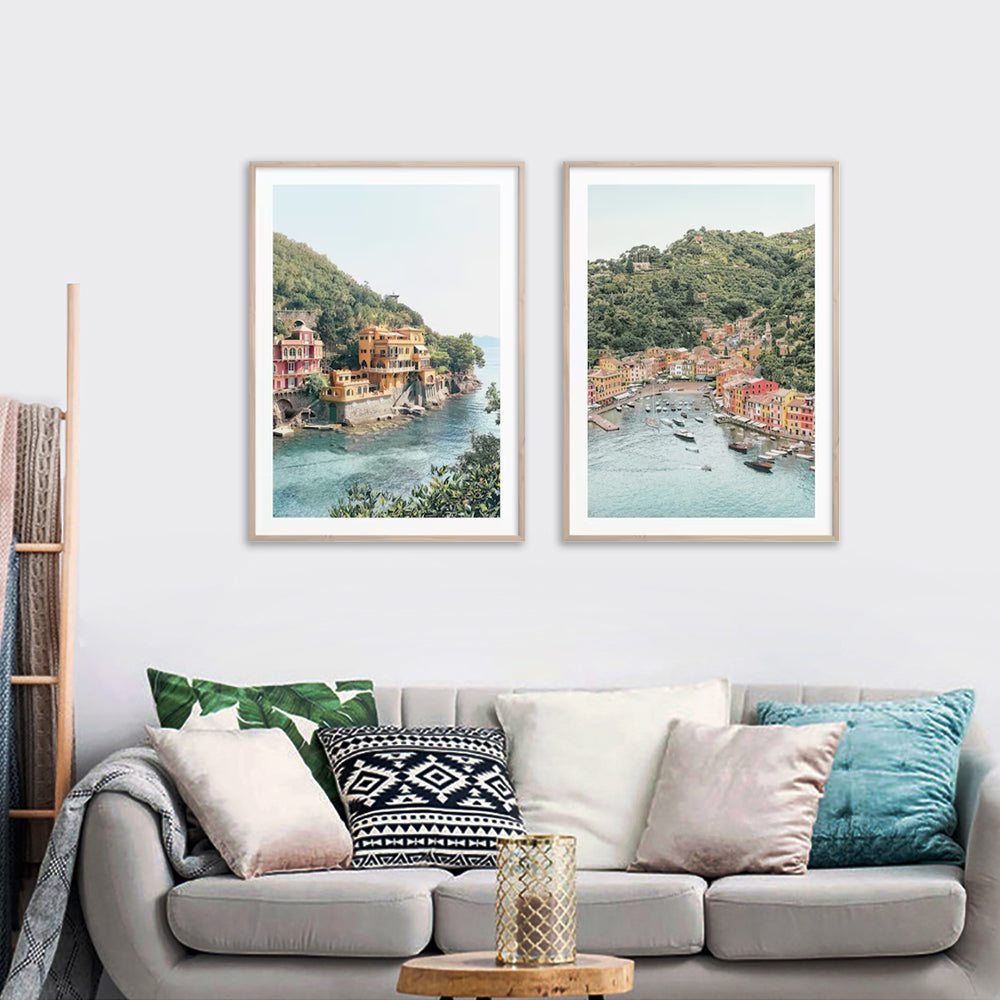 Portofino Dreams – Italian Riviera Wall duo