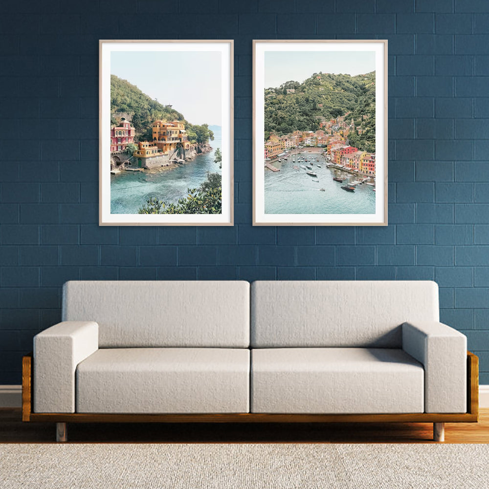 Portofino Dreams – Italian Riviera Wall duo