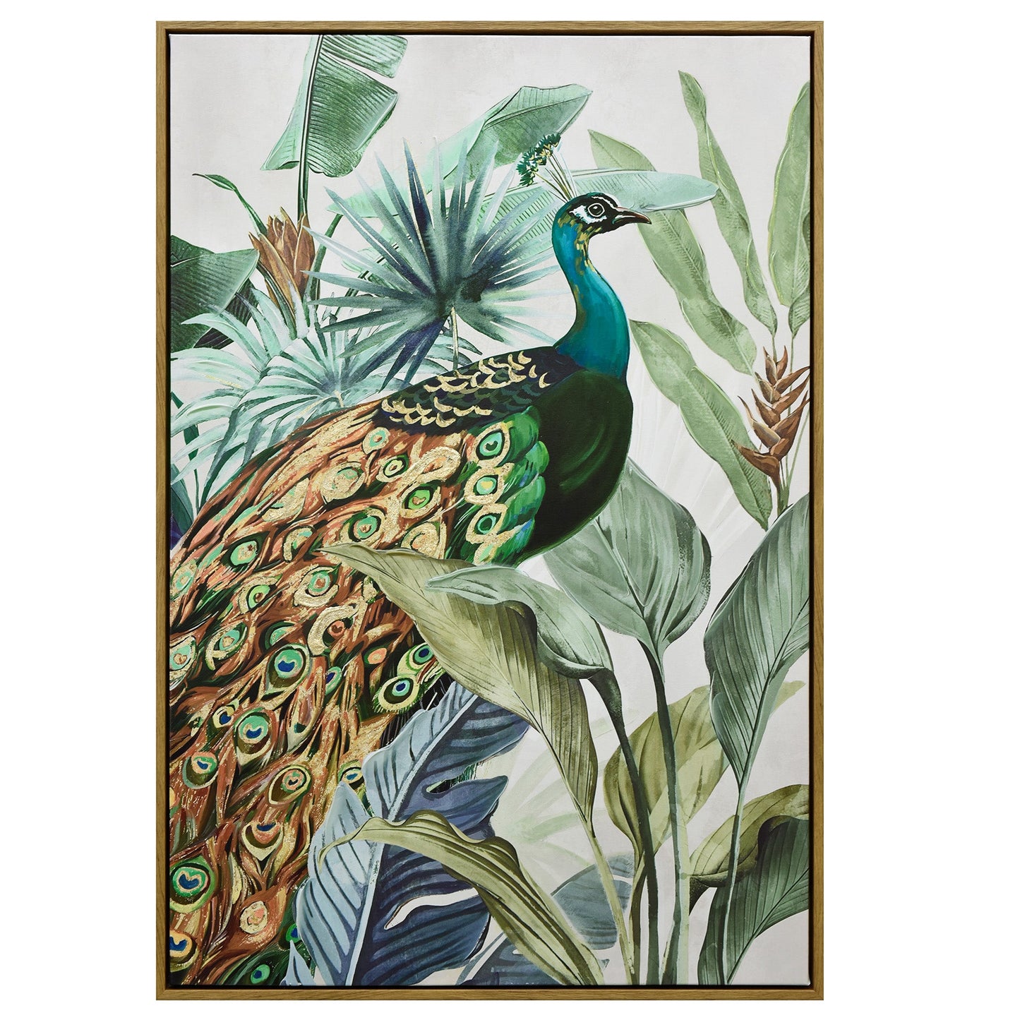 Majestic Plumage – Peacock in the Wild