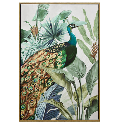 Majestic Plumage – Peacock in the Wild