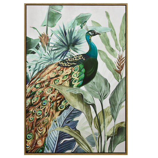 Majestic Plumage – Peacock in the Wild