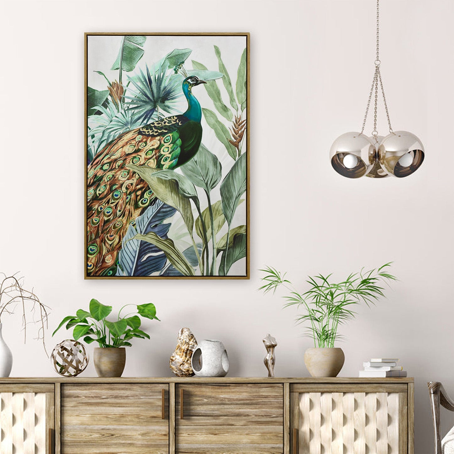 Majestic Plumage – Peacock in the Wild