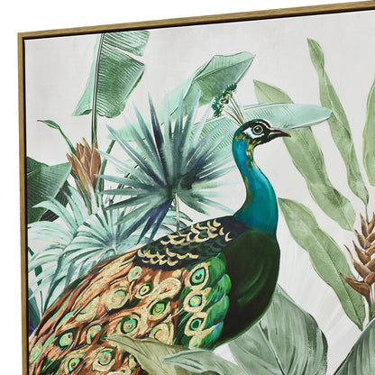 Majestic Plumage – Peacock in the Wild