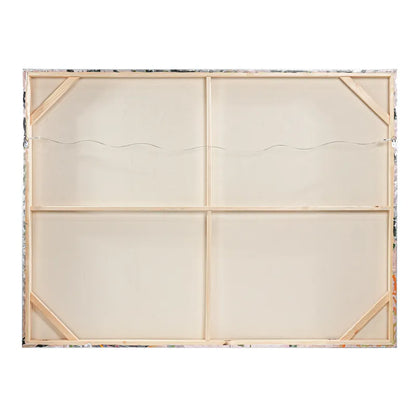 Lemon Tree Enhanced Canvas Print – Hand-Painted Citrus Artwork in White Shadow Box Frame