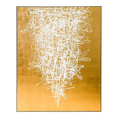 Golden Empire Oil On Canvas Painting