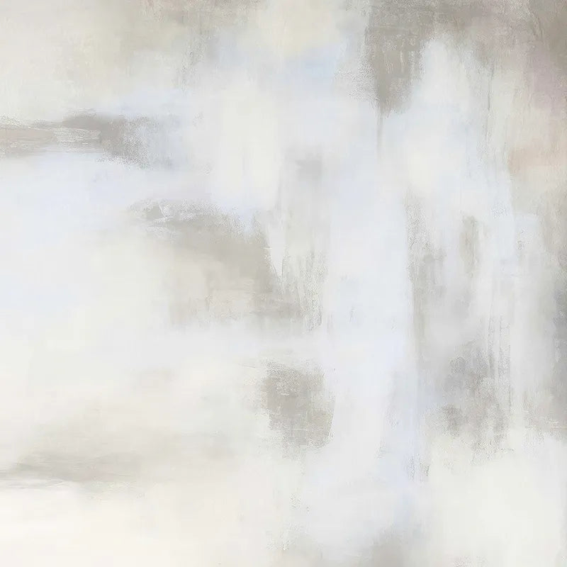 In the Clouds – Hand-Painted Abstract Canvas in Soft Neutrals