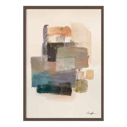Gateway II – Hand-Painted Abstract Canvas in Muted Tones