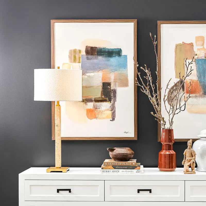 Gateway II – Hand-Painted Abstract Canvas in Muted Tones