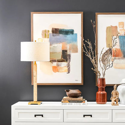 Gateway II – Hand-Painted Abstract Canvas in Muted Tones