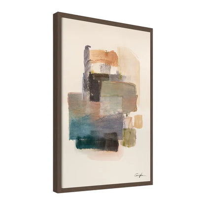 Gateway II – Hand-Painted Abstract Canvas in Muted Tones