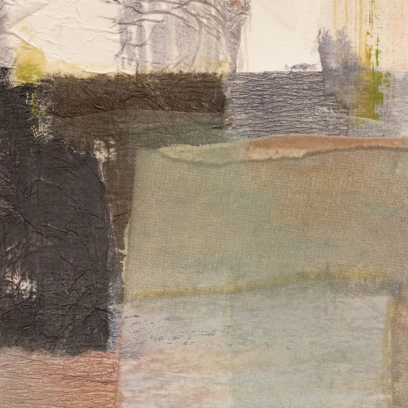 Gateway II – Hand-Painted Abstract Canvas in Muted Tones