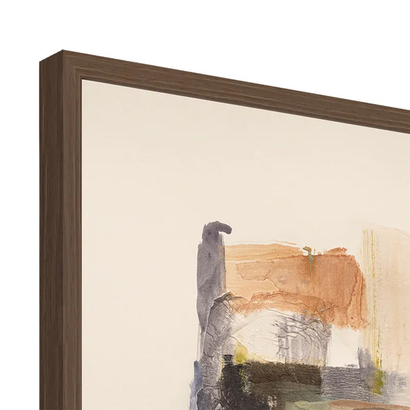 Gateway II – Hand-Painted Abstract Canvas in Muted Tones