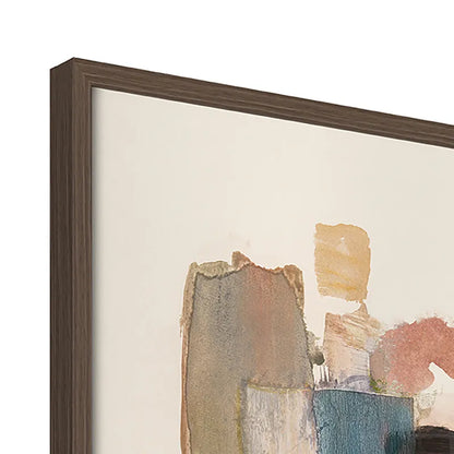 Gateway I – Hand-Painted Abstract Canvas in Muted Tones