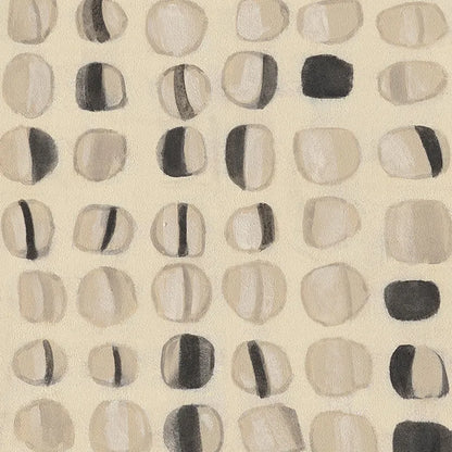 New Moon – Hand-Painted Abstract Canvas in Soft Neutrals