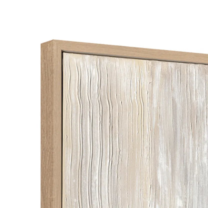 Peaceful Dreaming – Hand-Painted Abstract Canvas in Soft Neutrals