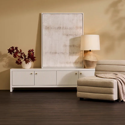 Delicate Touch Hand-Painted Canvas – Neutral Abstract Art
