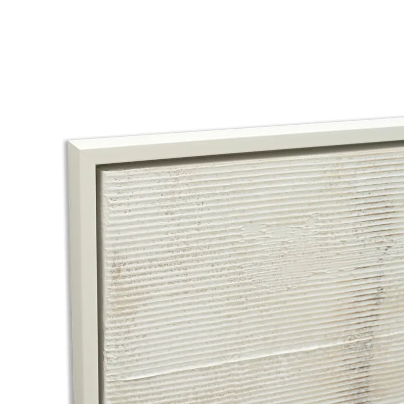 Delicate Touch Hand-Painted Canvas – Neutral Abstract Art