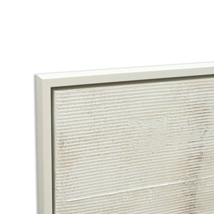 Delicate Touch Hand-Painted Canvas – Neutral Abstract Art