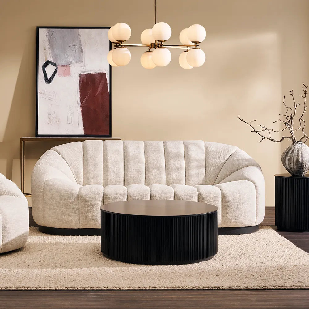 Balance Enhanced Canvas Print – Hand-Painted Abstract Artwork in Burgundy, Dusty Rose & Charcoal