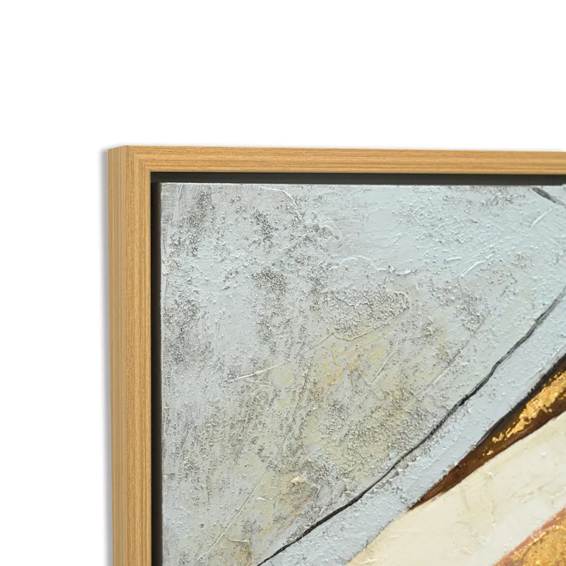 Autumn Leaves Series I – Hand-Painted Abstract Canvas Art
