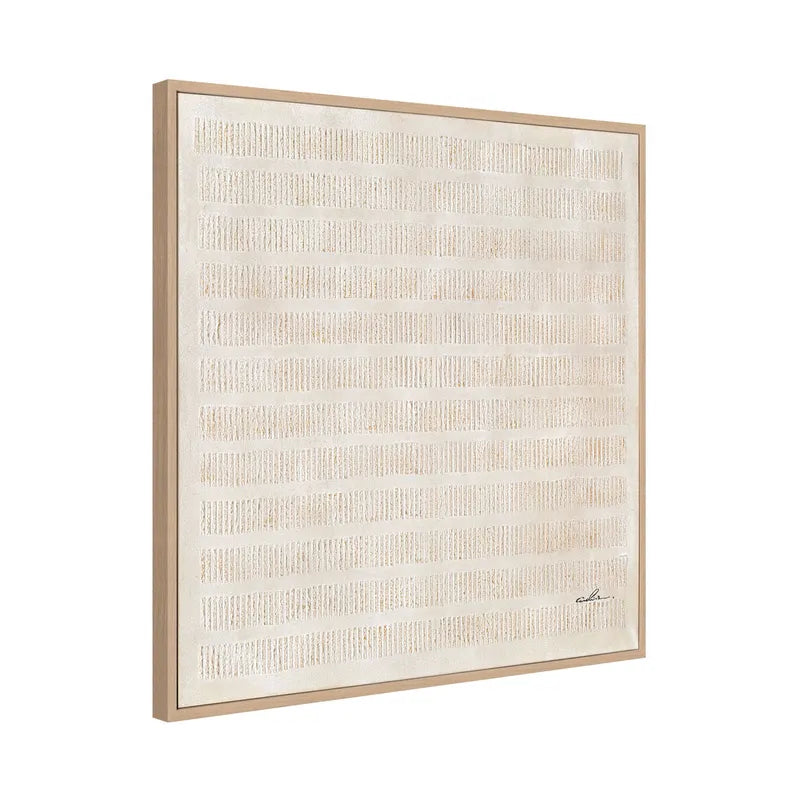 Serenity Canvas Painting – Hand-Painted Abstract Artwork in Soft Neutrals